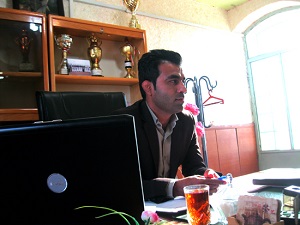 نشست خبری رئیس جدید اداره ورزش شوش