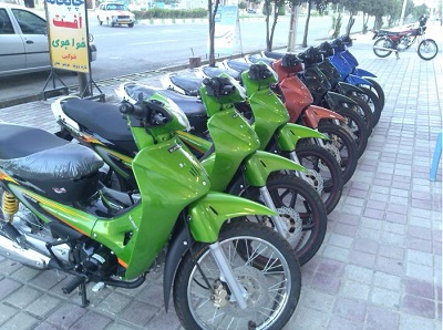 فروش موتورسیکلت زیر قیمت بازار+قیمت
