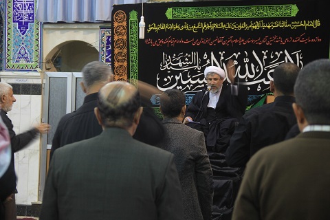 مراسم عزاداری در حرم مطهر حضرت زینب (س)